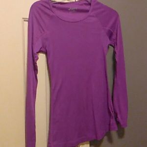 Asics long sleeve t shirt  for workout cool comfor